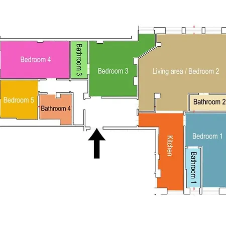 Apartamento Bdc - The Bridge 5bdr & 4bath!